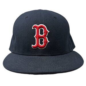 New Era 59Fifty Boston Red Sox 7 1/2 Official On Field Baseball Cap Authentic